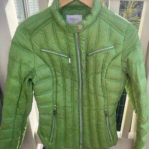 Beautiful Women's Size Medium Laundry By Shelli Segal Green Jacket